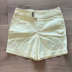 Eddie Bauer Women's Light Yellow Shorts